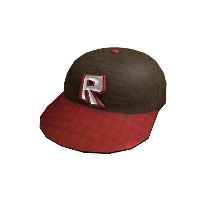 Free Red Baseball Roblox Cap