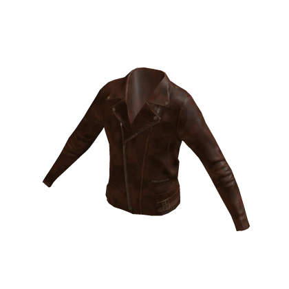 Free Roblox Brown Collared Leather Jacket