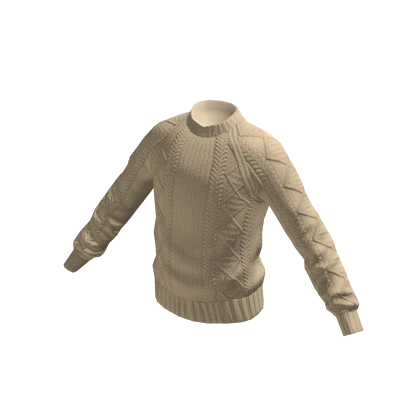 Free Beige Roblox Sweater